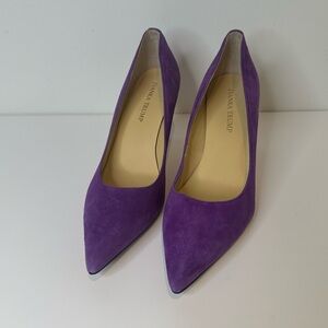 Ivanka Trump purple suede pumps women’s size 9M